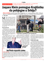 Jagues Klein pomogao Krajišniku da pobjegne u Srbiju?