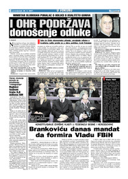 Brankoviću danas mandat da formira Vladu FBiH
