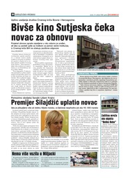 Bivše kino Sutjeska čeka novac za obnovu